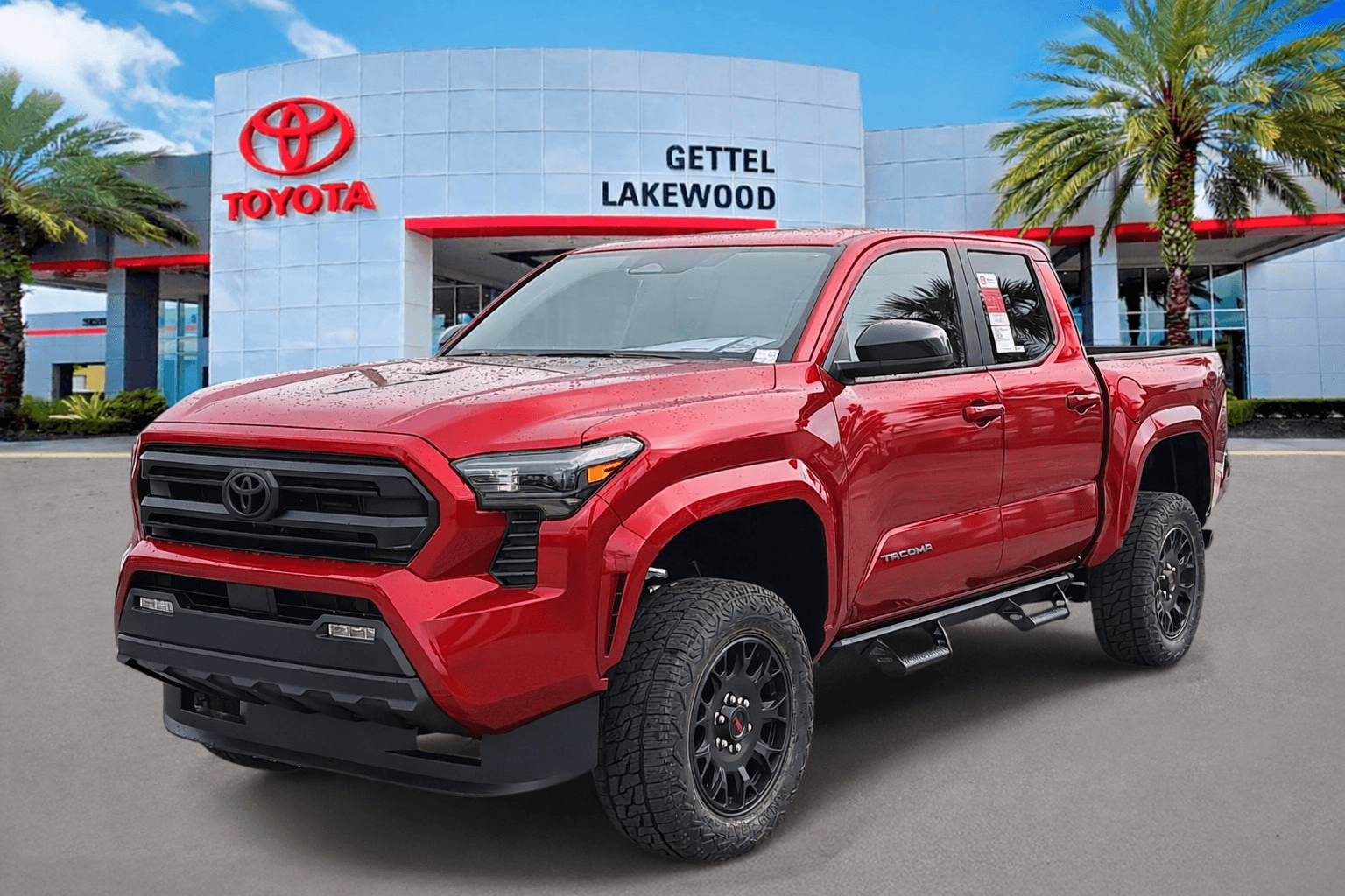 Brand new Toyota Tacoma β the giveaway prize